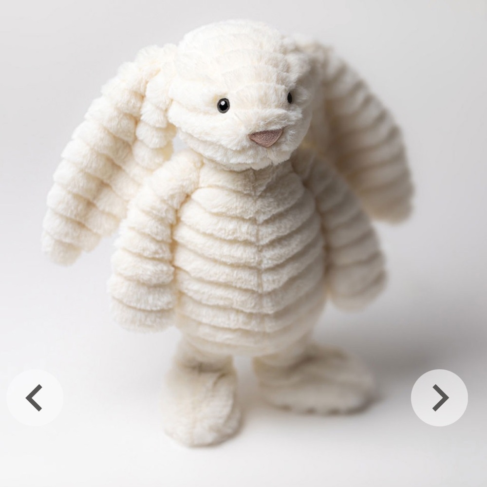 Bashful Luxe Bunny nimbus Jellycat nwt authentic